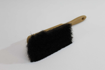Handfeger Universal Kunststoffkörper / Rosshaar schwarz, fein