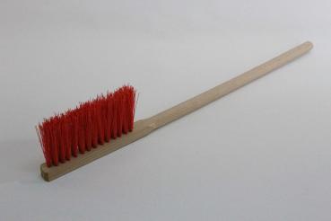 Langstiel-Handfeger schmal / Webereihandfeger / Kunstborste