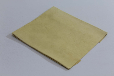 Fensterleder / echtes Leder, ca. 48 x 33 cm