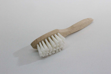 Hufbürste / Nylon geschwungen, Holz geölt