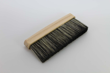 Maler-Abstäuber 165 x 22 mm / graue Borstenmischung
