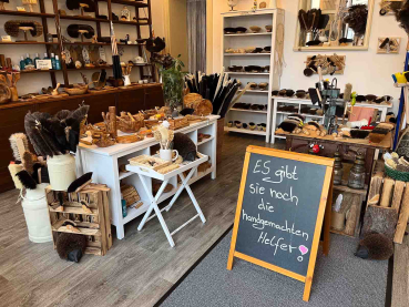 Lochbürste / Nylon, 1-reihig, aufgekröpft