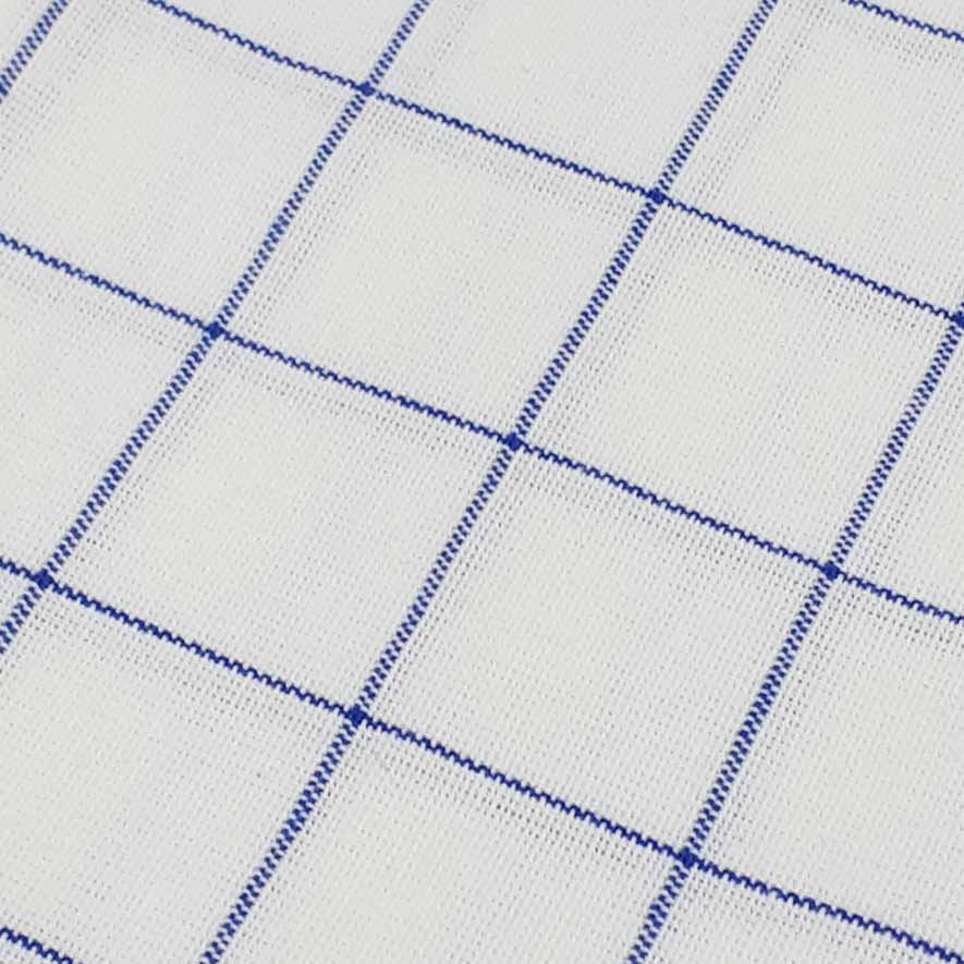 blau kariert