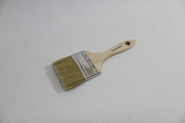 Flachpinsel / helle Borstenmischung