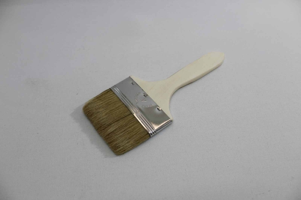 Flachpinsel / helle Borstenmischung