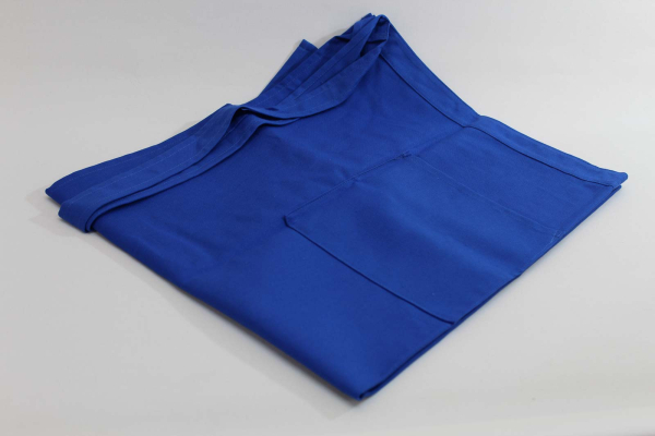 Bistroschürze 100 x 80 cm, königsblau mit Tasche Bistroschürze 100 x 80 cm, königsblau mit Tasche