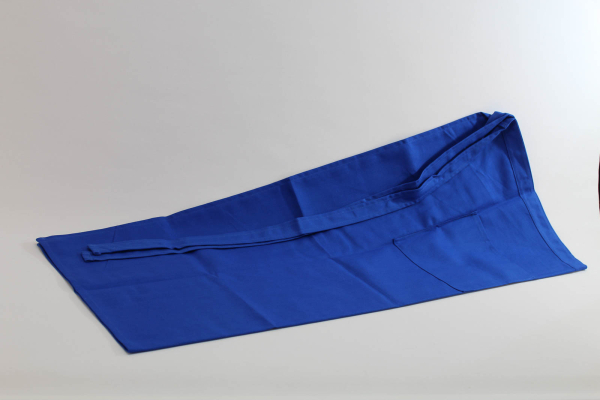 Bistroschürze 100 x 80 cm, königsblau mit Tasche Bistroschürze 100 x 80 cm, königsblau mit Tasche